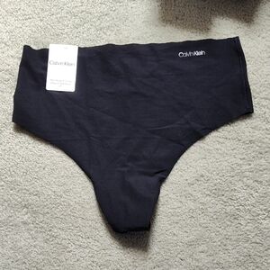 Calvin Klein Black High Waist Panties
